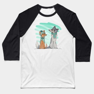 winter dogs Baseball T-Shirt